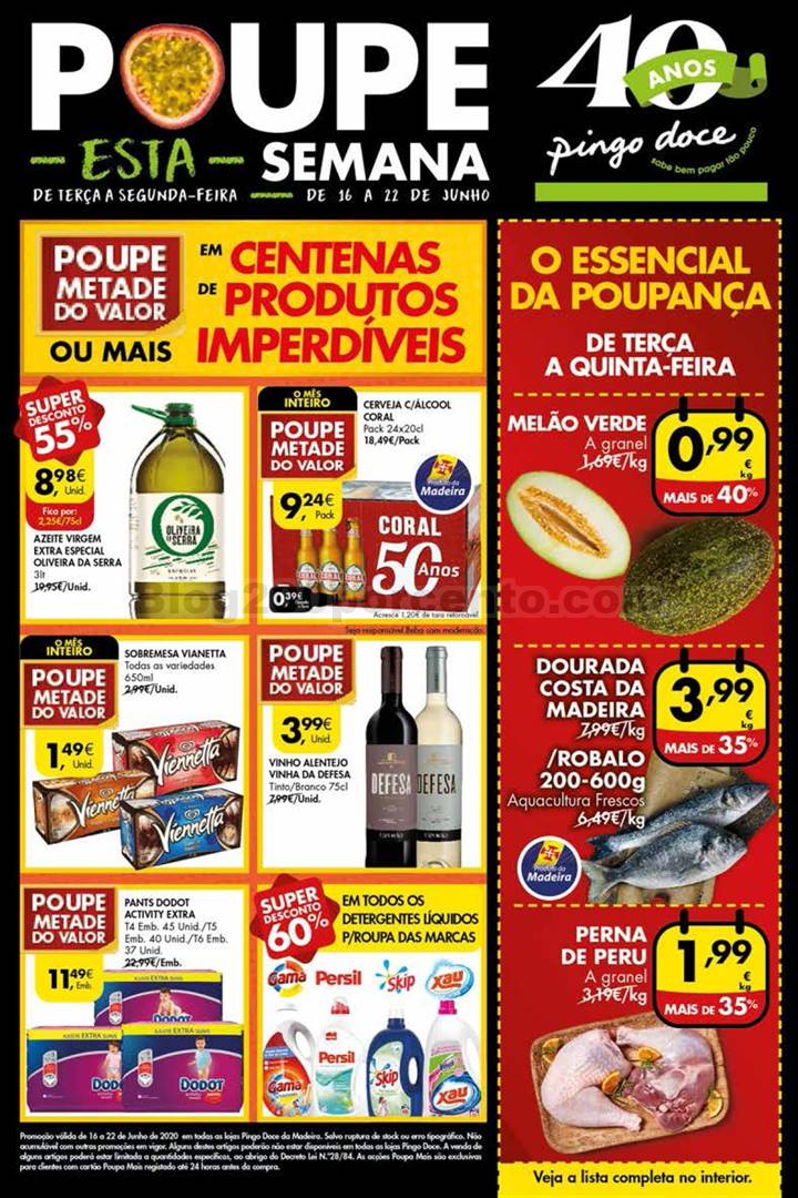 Antevisão Folheto PINGO DOCE Madeira Promoções de 16 a 22 junho p1.jpg